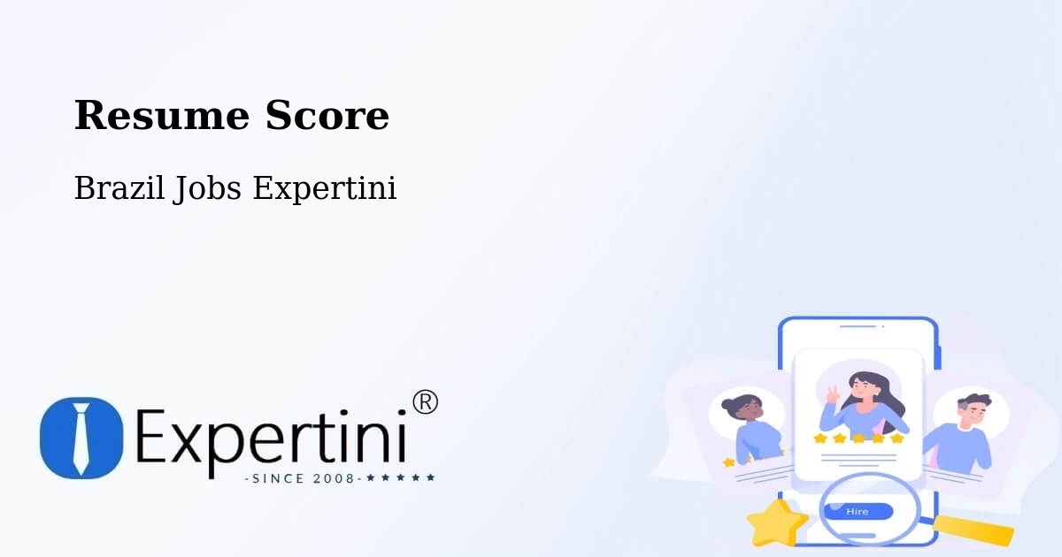 Resume Score & Job Description Match Tool – Codajás - Brazil Jobs Expertini